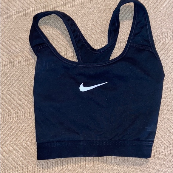 Nike Other - 🔥2 -$25🔥Nike black sports bra size m worn gently